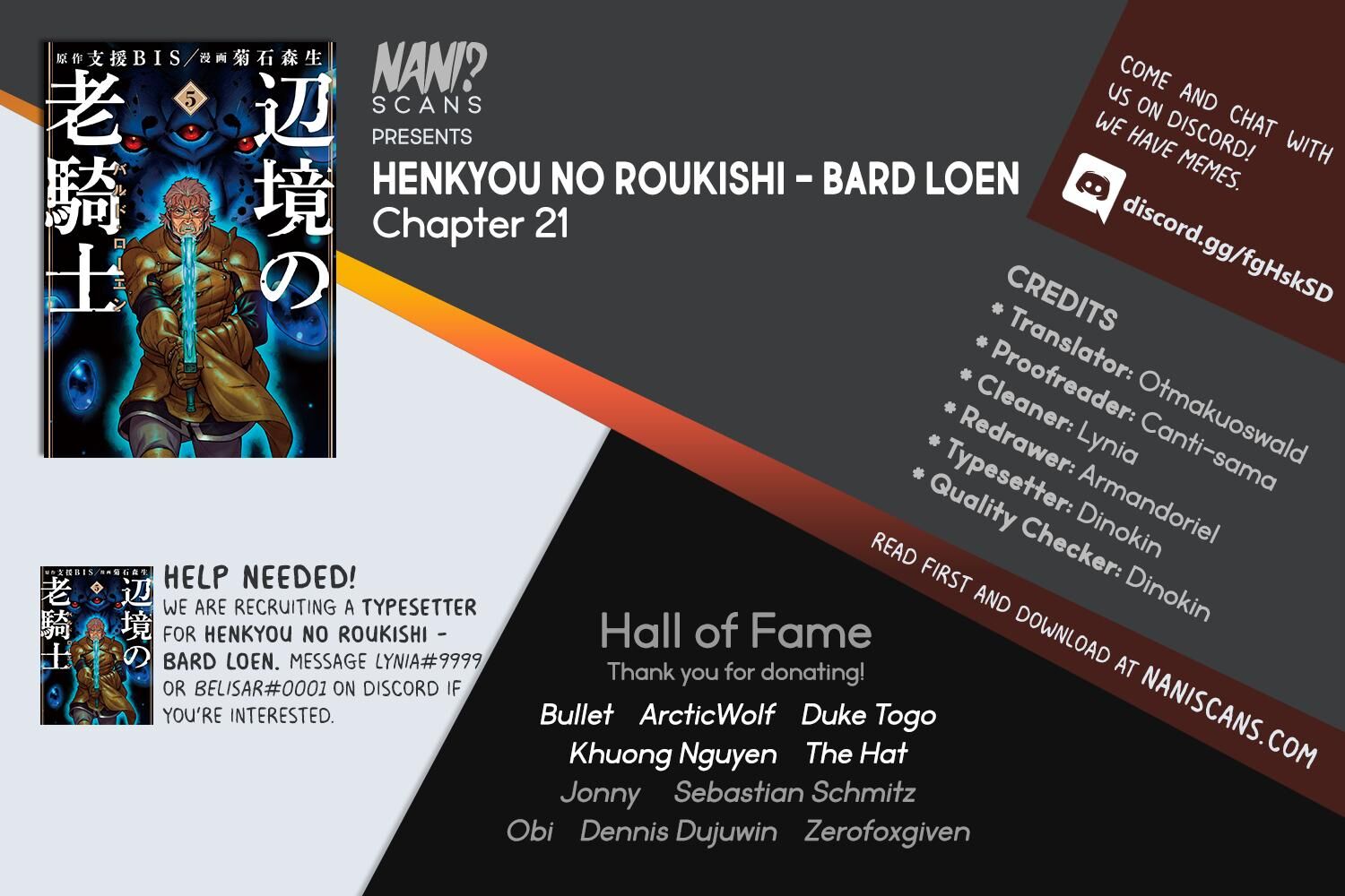 Henkyou no Roukishi - Bard Loen-Chapter 21